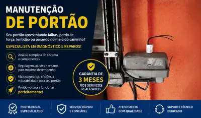 Foto de depois do serviço: Conserto de portão automático em Itaquera - São Paulo