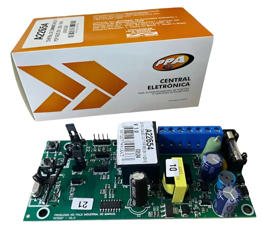 Central eletrônica para portão